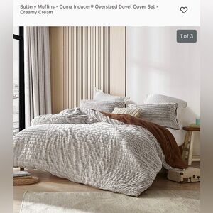 Coma Inducer Buttery Muffin Duvet Cover Twin XL